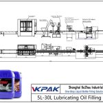 Automatic 5L-30L Lubricating Oil Filling Line Автоматична лінія для заливки мастила 5L-30L
